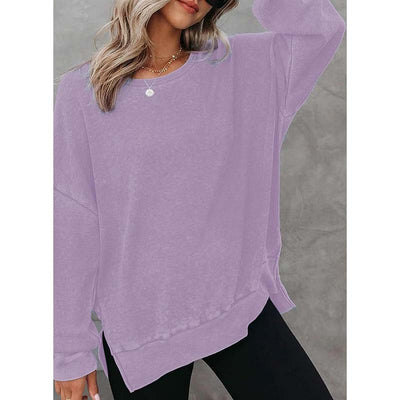Women's Waffle Knit Sweatshirt