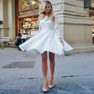 Women's Vintage Lace Wedding Dress - Shé Hauté