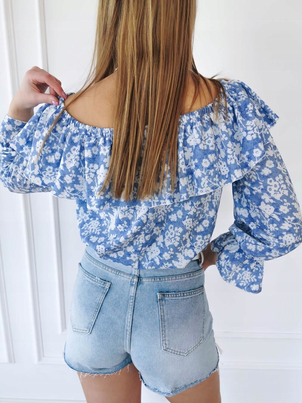 Ruffle Off Shoulder Top