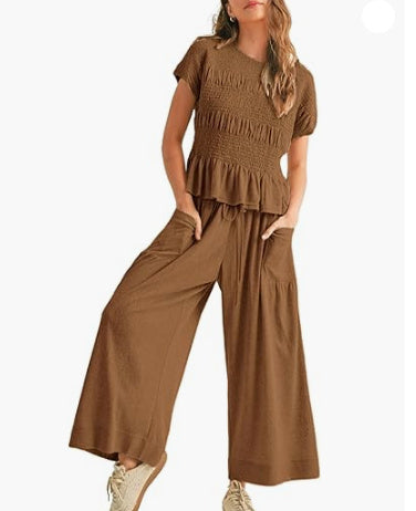 Top and Trousers Set