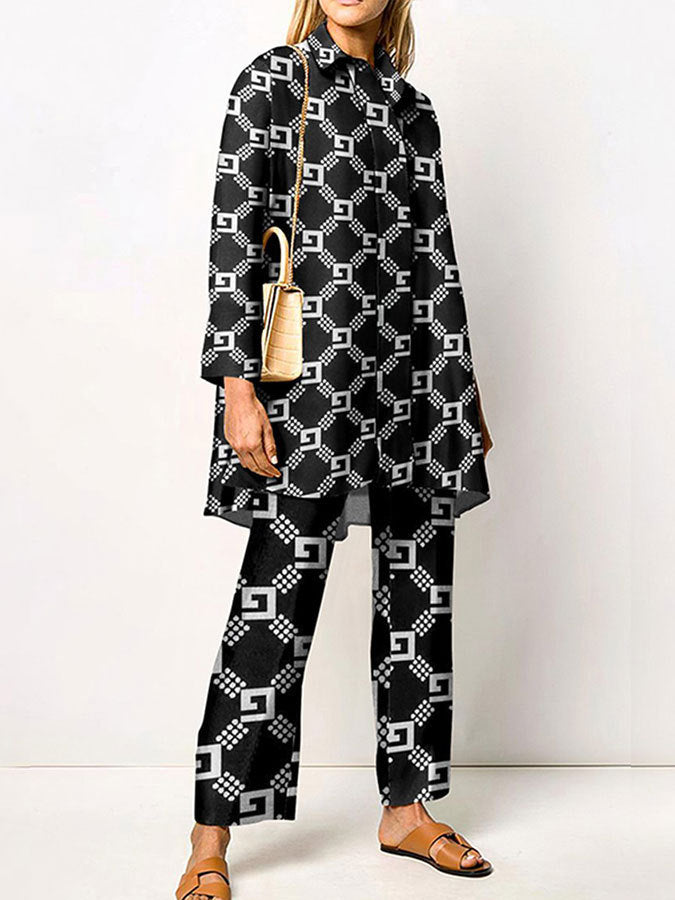 Shirt & Trousers Set