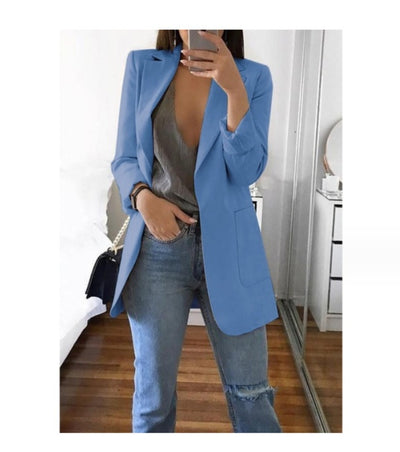 Blazer slim à revers
