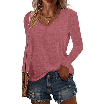 Long Sleeve Basic Tops – Women