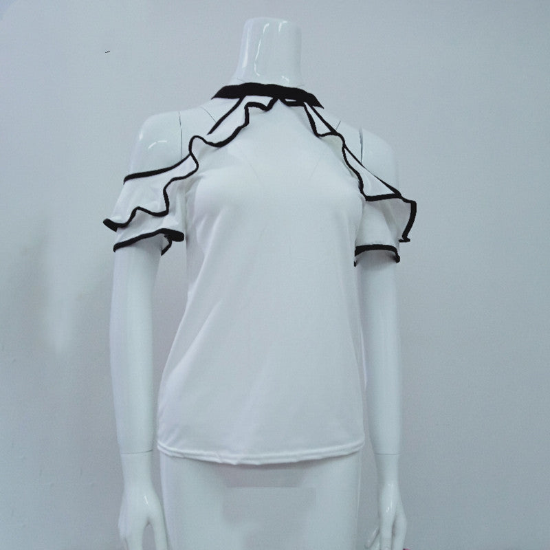 Ruffle Off Shoulder Top