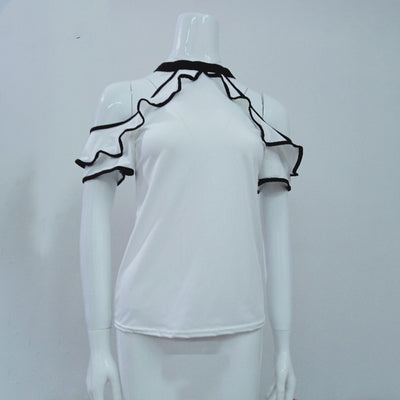 Ruffle Off Shoulder Top