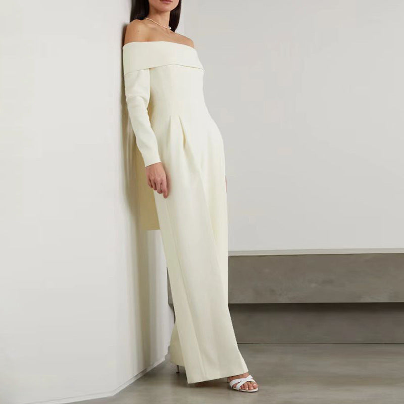 Combinaison élégante taille haute