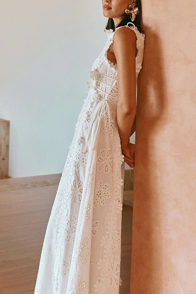 Robe ajustée nouée