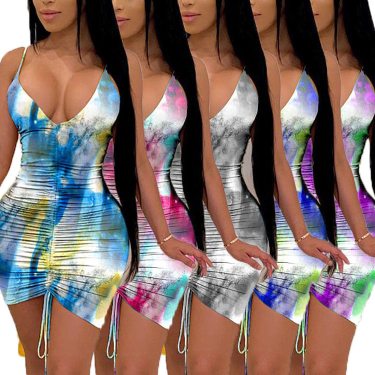 Coupe ajustée tie-dye