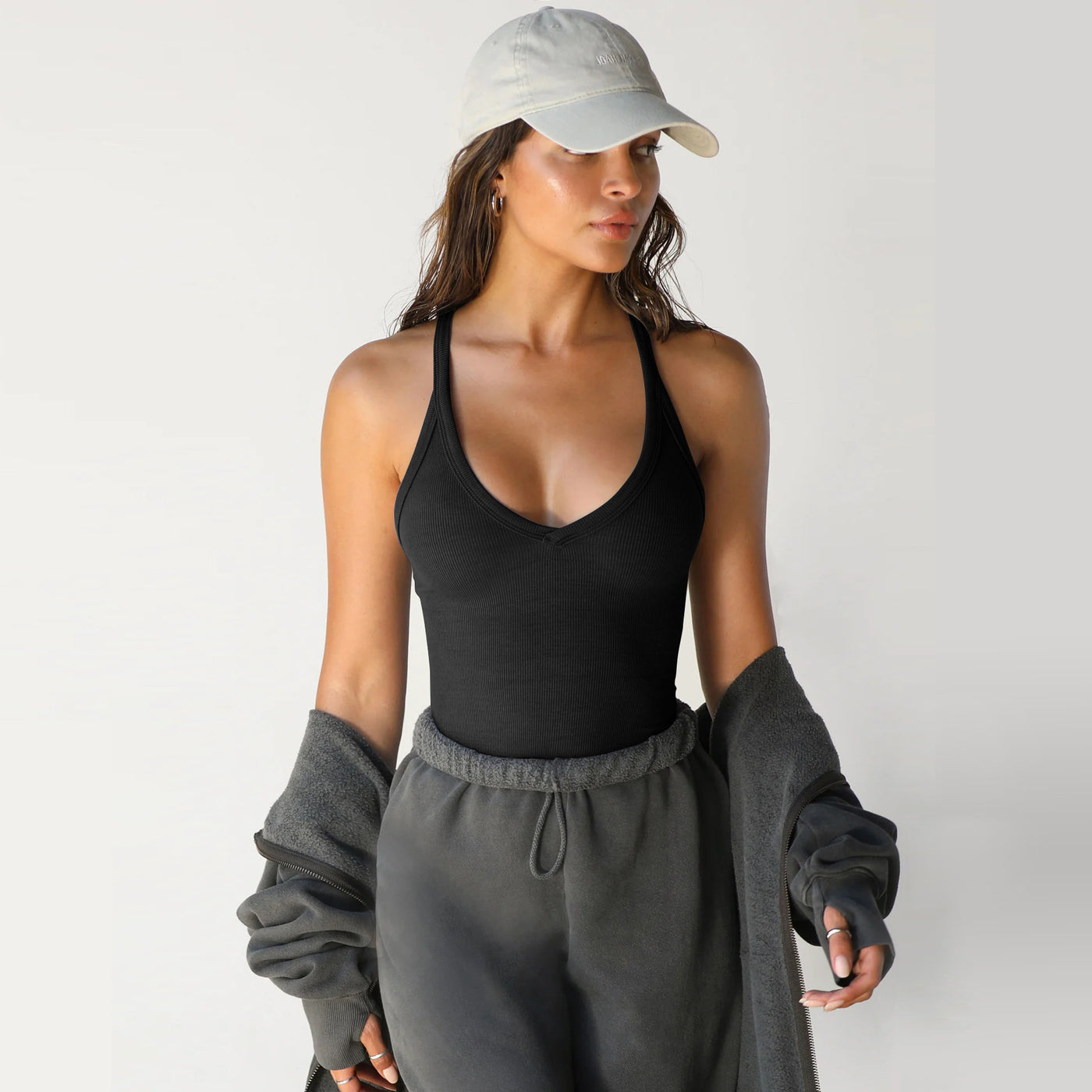Gilet en tricot de printemps pour femme