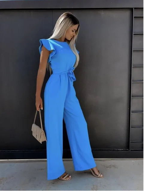 Waist Trim Jumpsuit