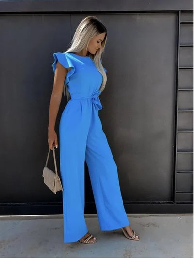 Waist Trim Jumpsuit