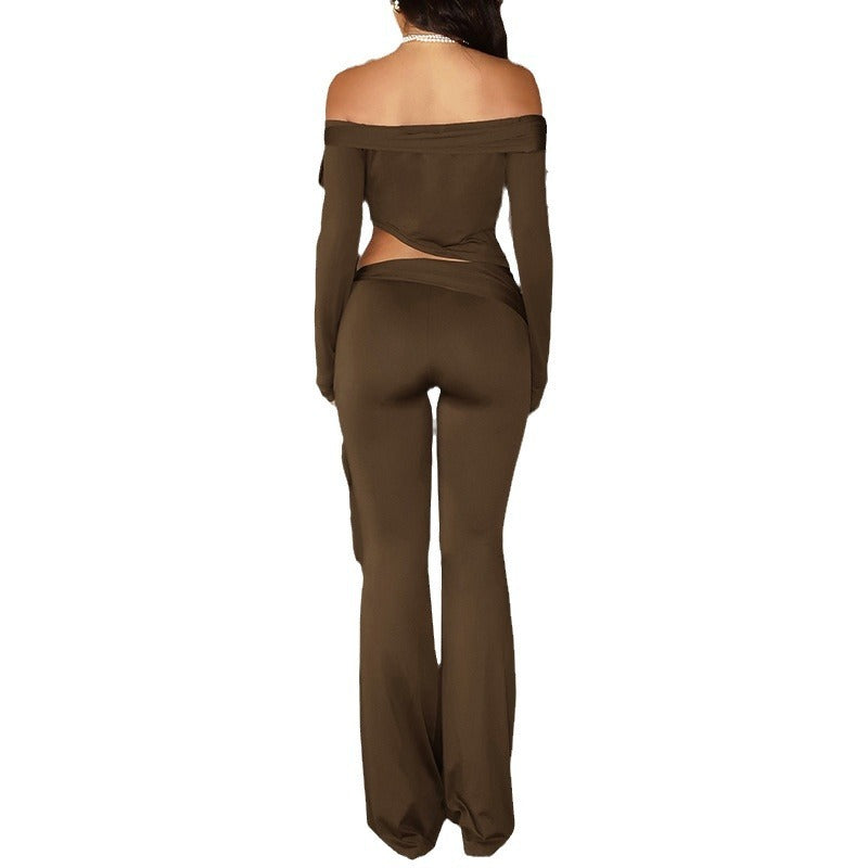 Off Shoulder Suit Top