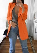 Blazer slim à revers