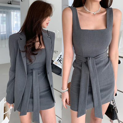 Relaxed Fit Blazer Set