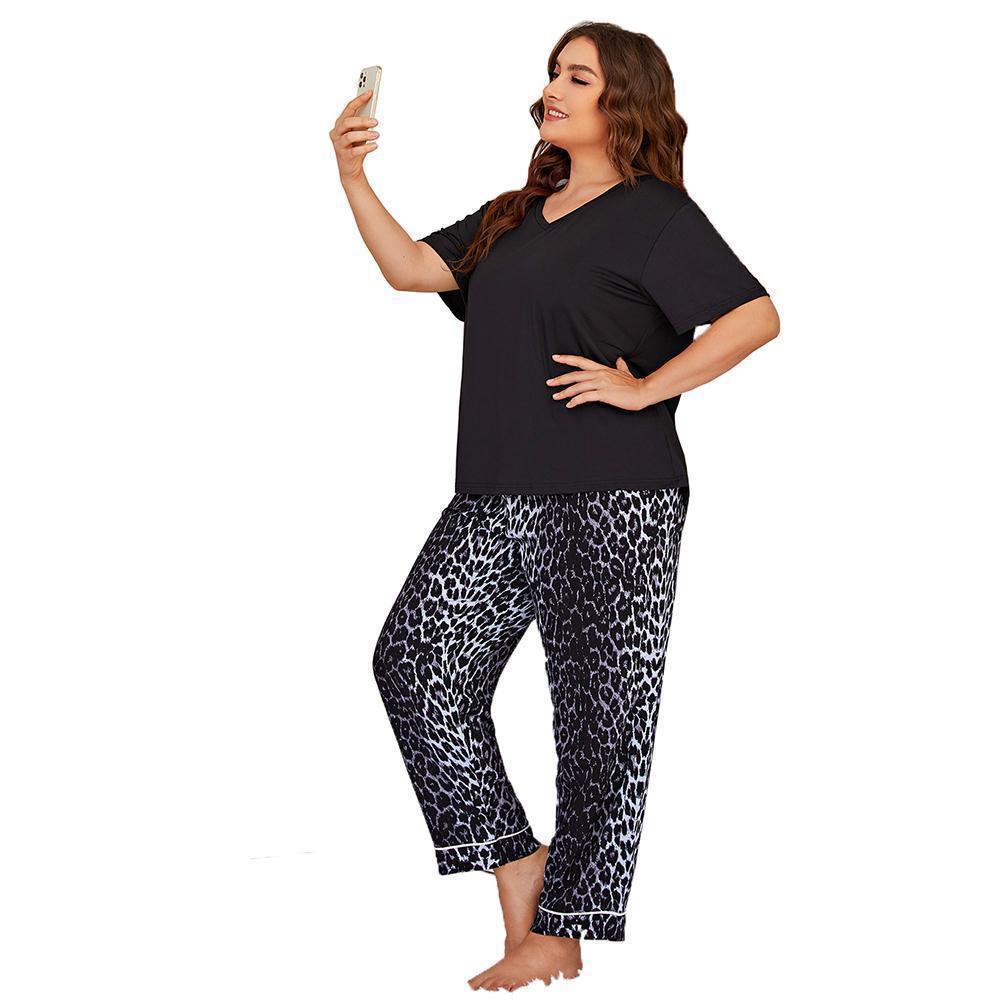 Ensemble pyjama léopard