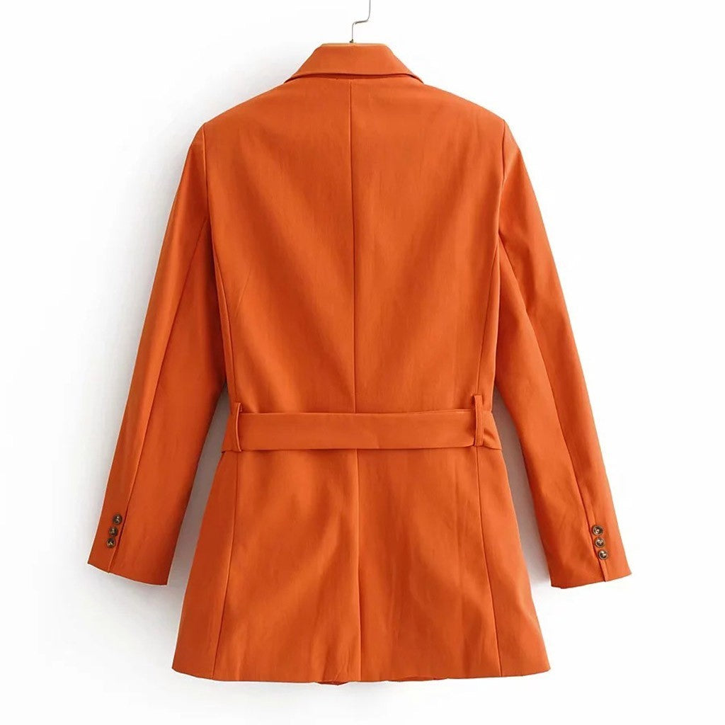 Blazer à manches ceinturées
