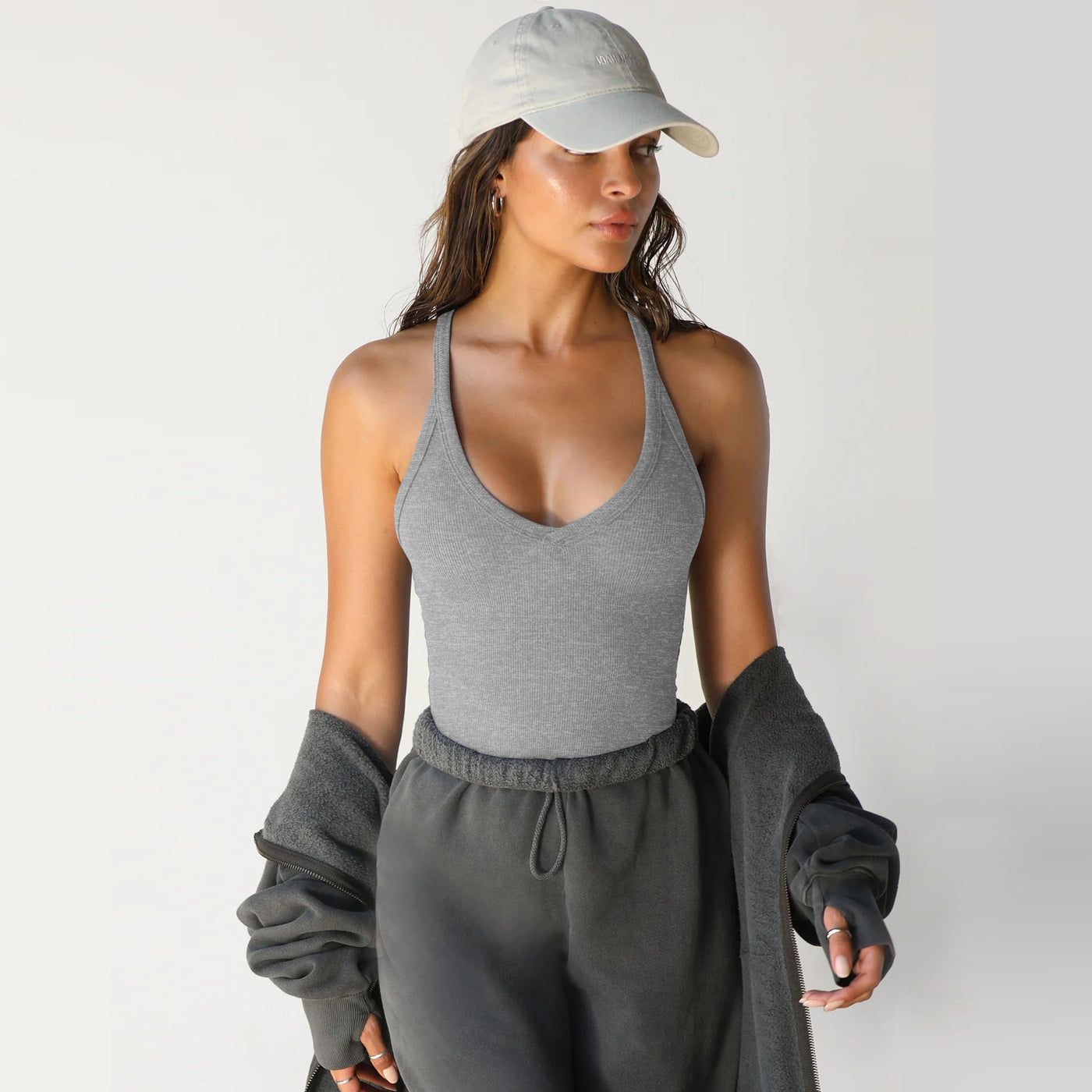 Gilet en tricot de printemps pour femme