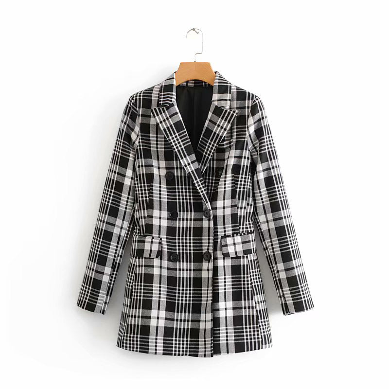 Vintage Check Blazer