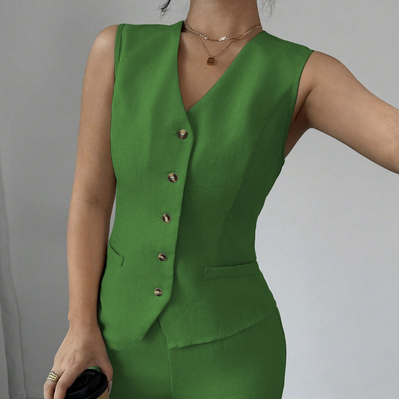 Off-Shoulder Suit