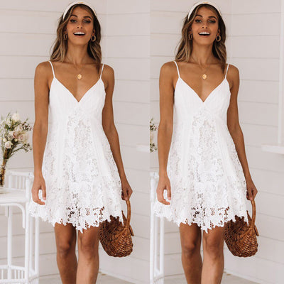 Robe en dentelle