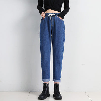 Korean Casual Straight Jeans for Women - Shé Hauté