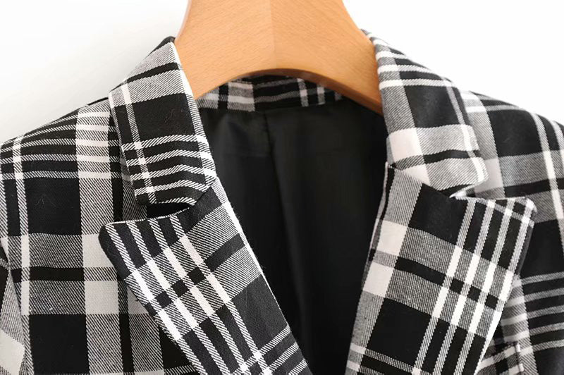 Vintage Check Blazer