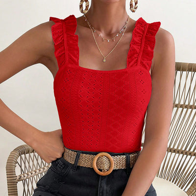 Women's Eyelet Tank TopFit