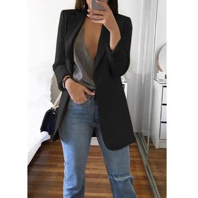 Blazer slim à revers