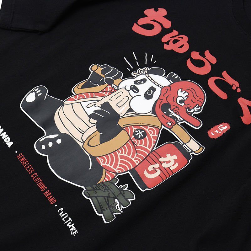 Panda Print Tee