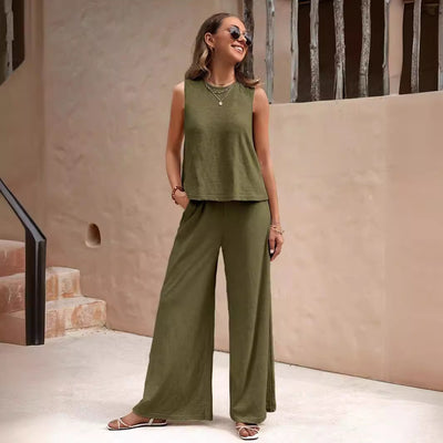 Loose Fit Trouser Set