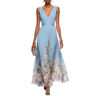 Robe nuisette imprimée