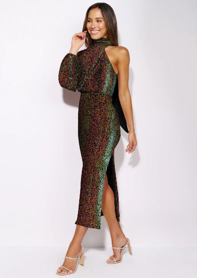 Robe perlée glamour