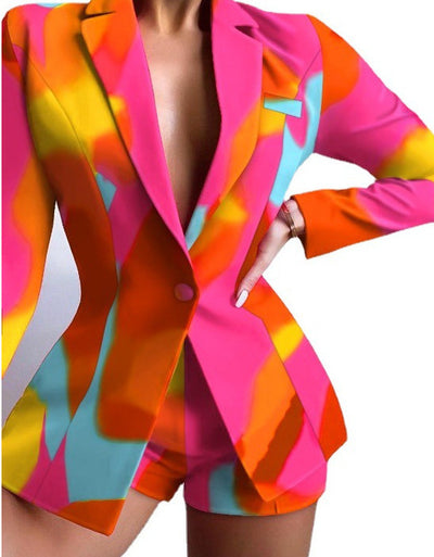 Small Printed Suit