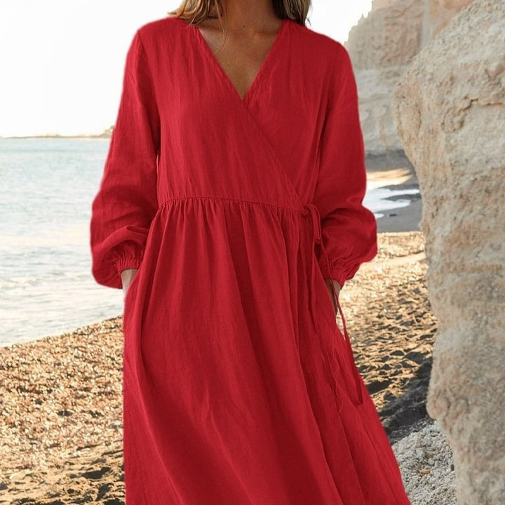 Cotton Linen Dress