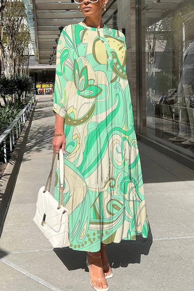Flowy Sleeve Dress