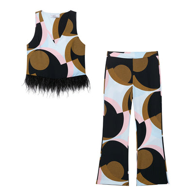 Feather Print Set