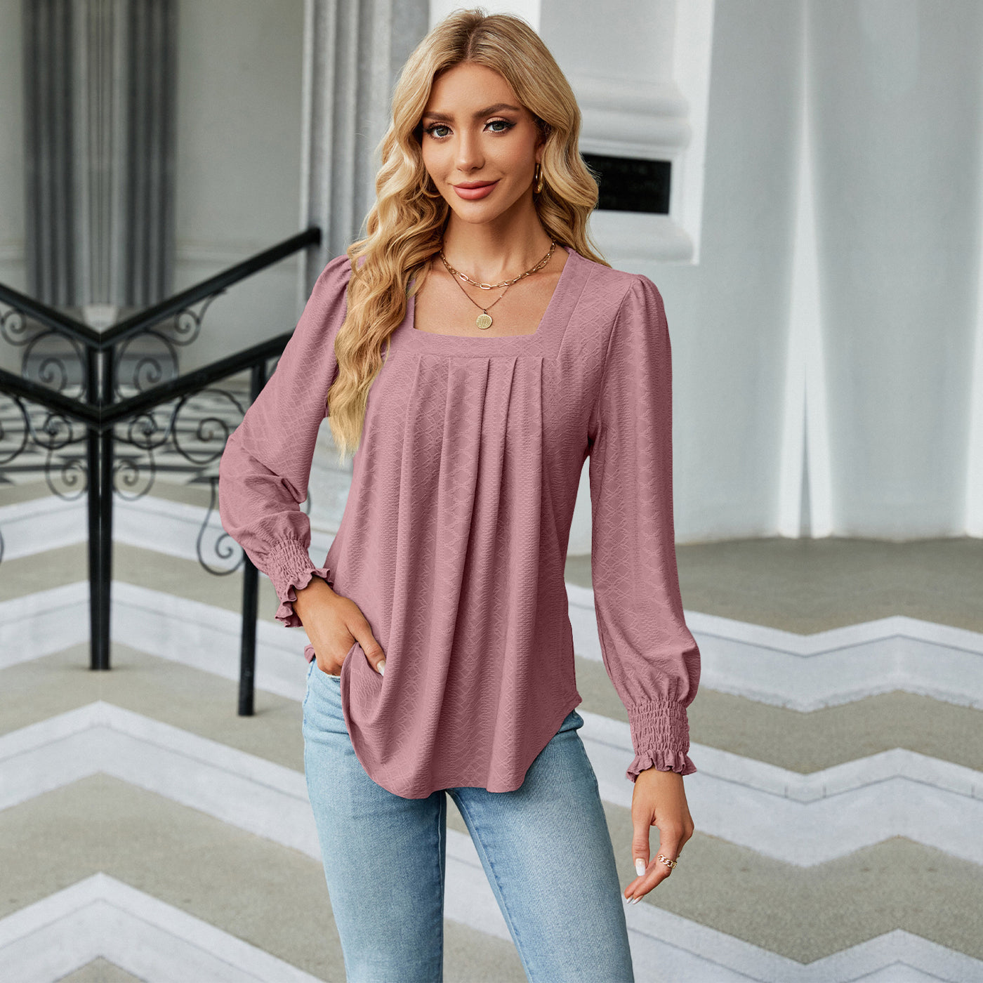 Jacquard T-Shirt – Women
