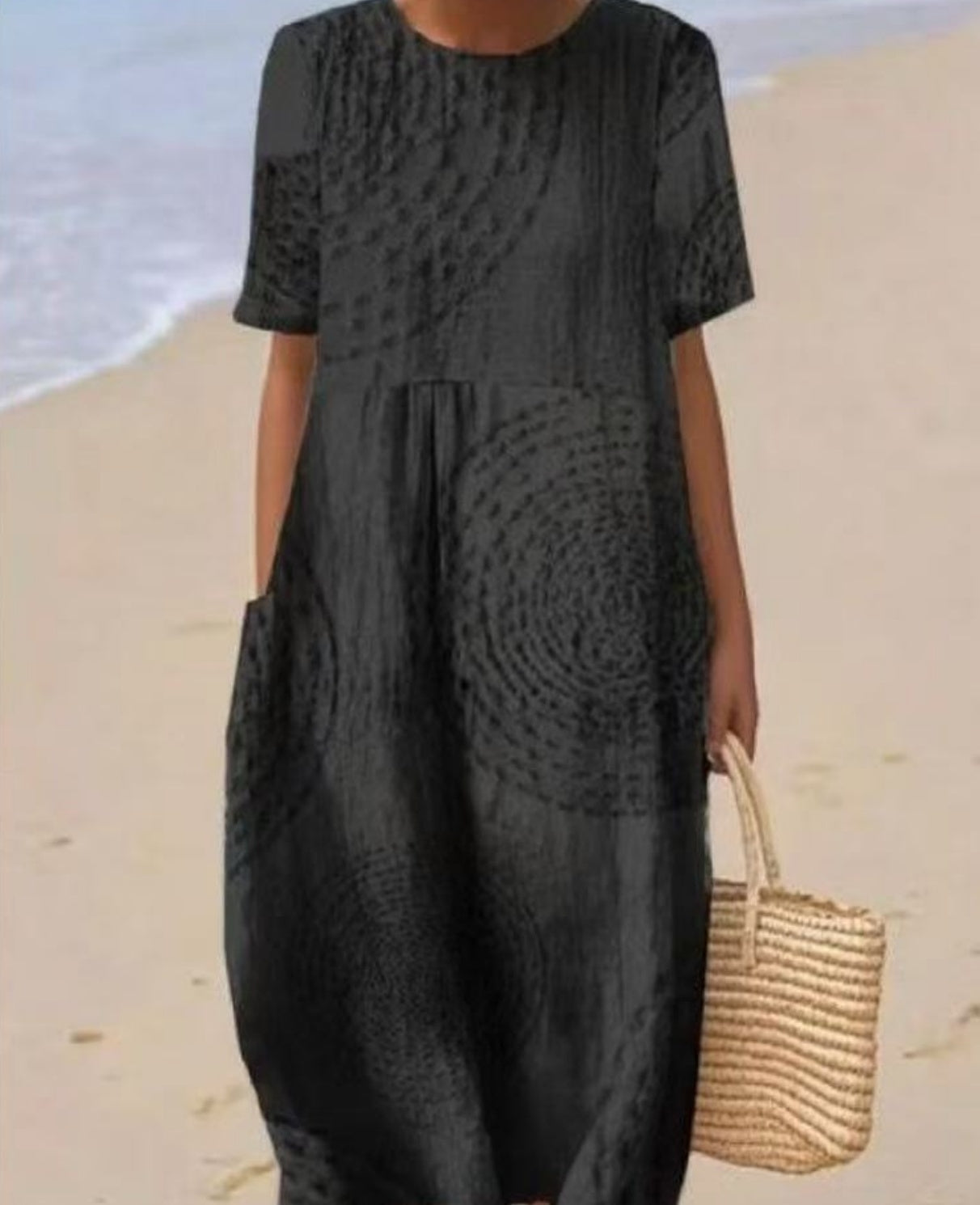 Printed Fit Dress