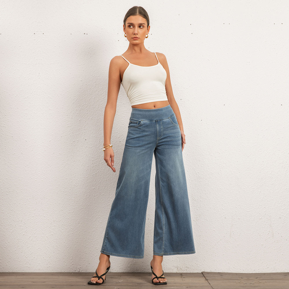 Denim à jambes larges