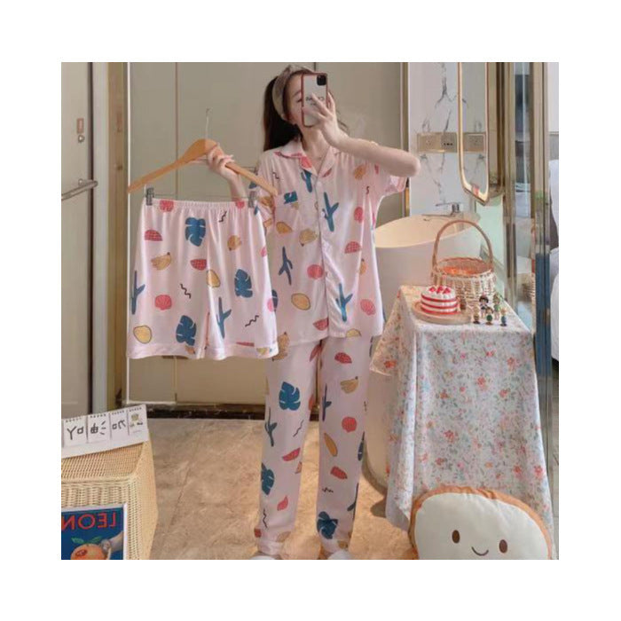 Fruit Print PJ Set