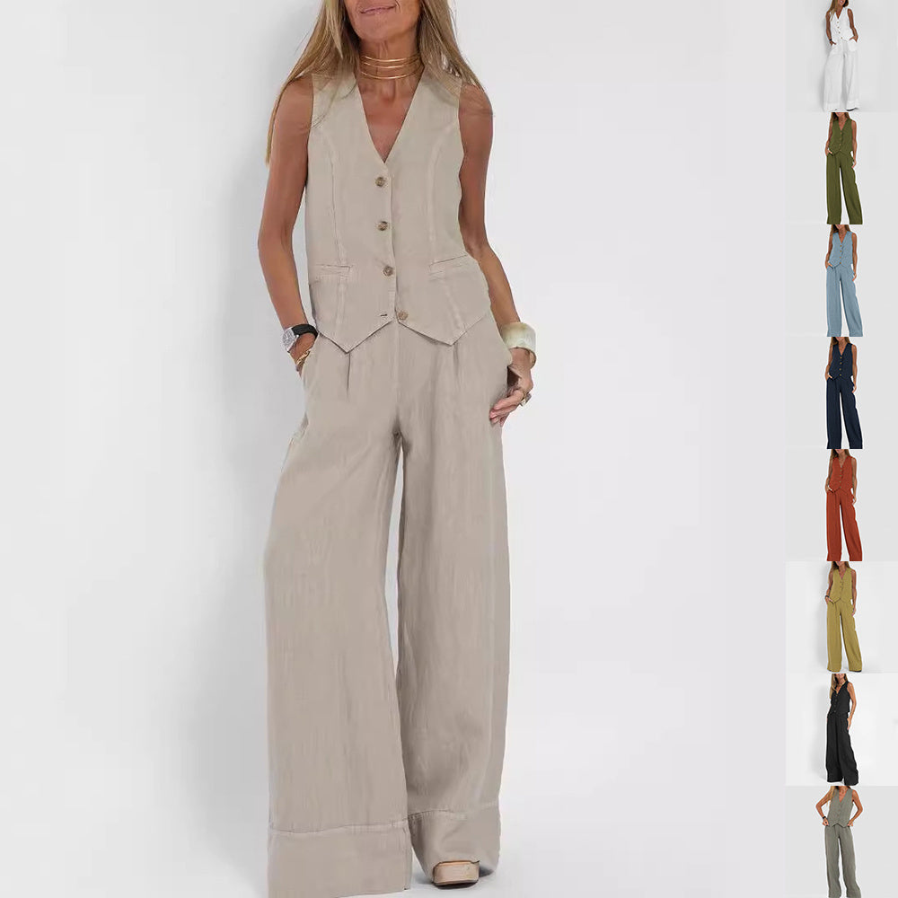 Ensemble gilet d'été