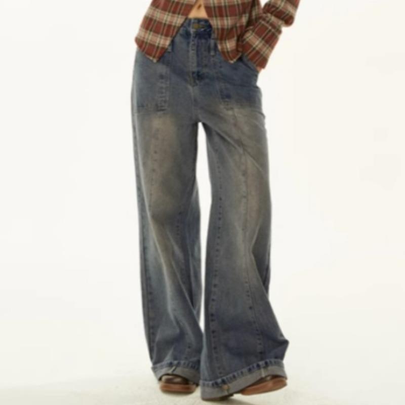 Jean vintage dégradé