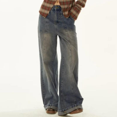 Jean vintage dégradé