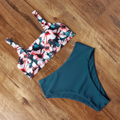 Push Up Bikini Set – Leopard Print - Shé Hauté