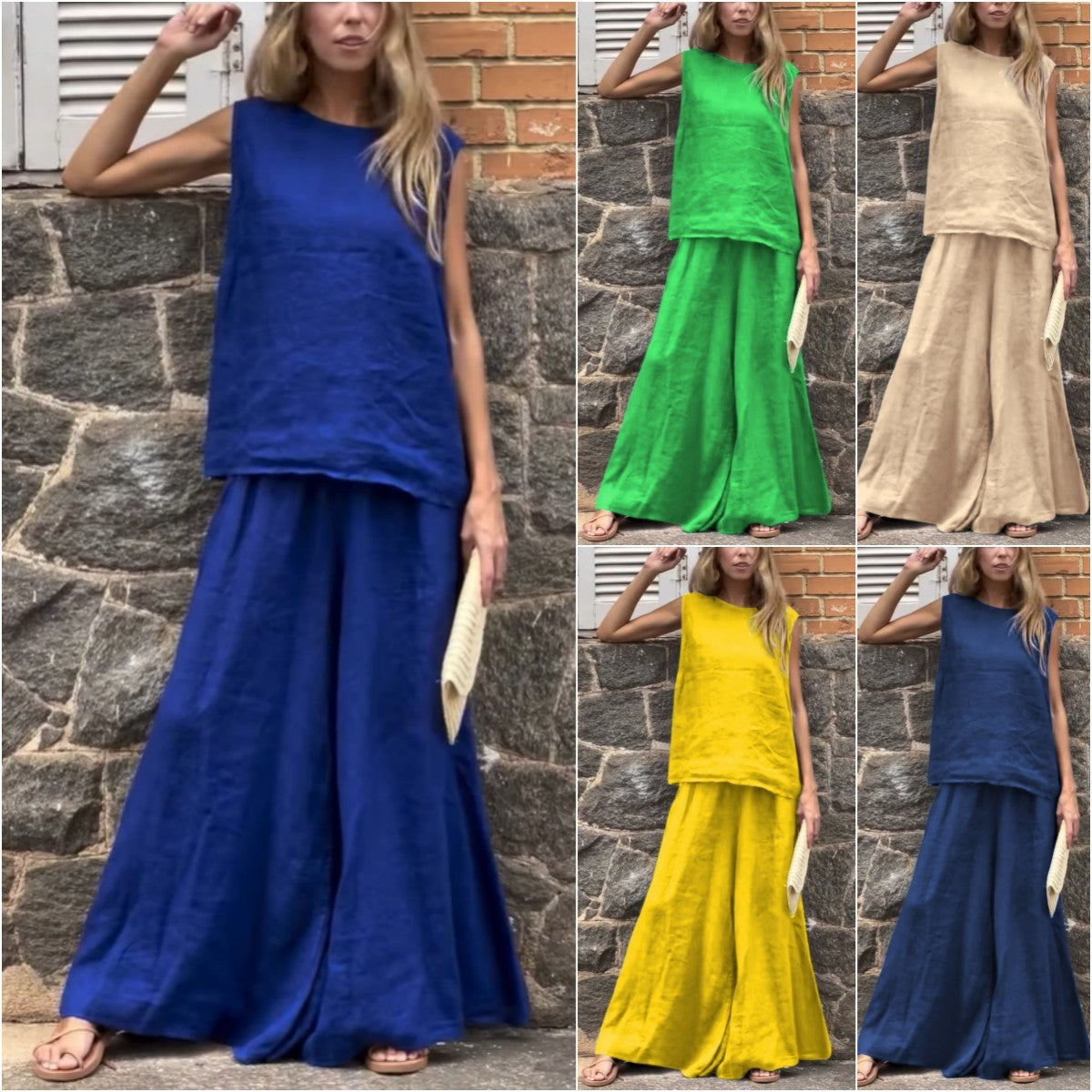 Sleeveless Two-Piece