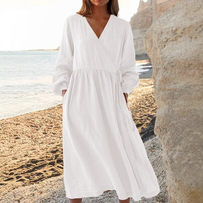 Cotton Linen Dress