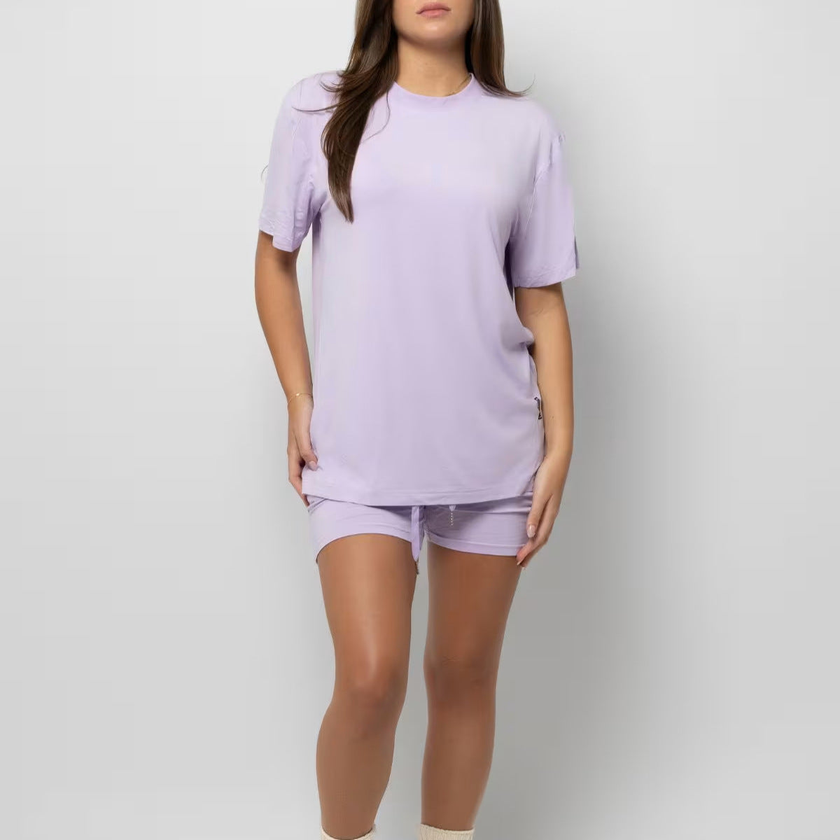 Plus Size Short Sleeve Set