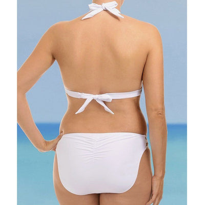 Women's split solid bikini - Shé Hauté