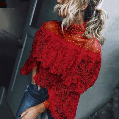 Women's Flare Sleeve Blouse