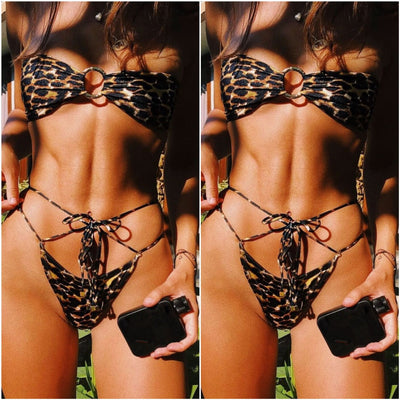 Leopard print bikini - Shé Hauté
